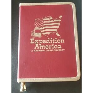 Signed Expedition America: A National Park Odyssey in Zippered Travel Binder